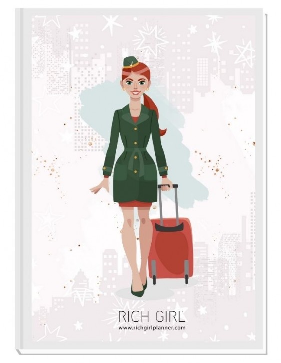 I AM A FLIGHT ATTENDANT 3 - ДИЗАЙНЕРСКИ ПЛАНЕР RICH GIRL ЗА СТЮАРДЕСИ