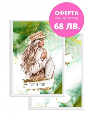 SPRNG GODDESS - луксозен сет планер + тефтер + елементи за декорация 